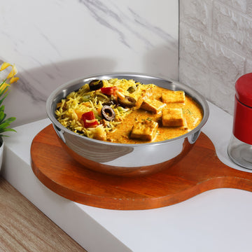 Kraft Futuretec Triply Stainless Steel Extra Deep Tasla (Induction Friendly)